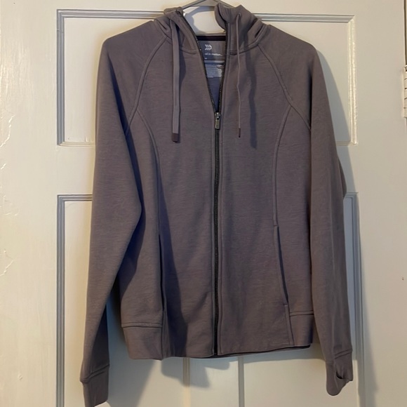 All in Motion Zip Up with Thumb Holes - Picture 1 of 2